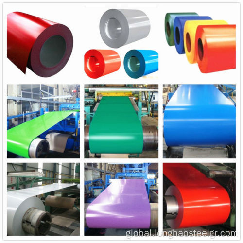 PPGI with Many Colors 0.6mm ppgi color coated galvanized steel coil Factory